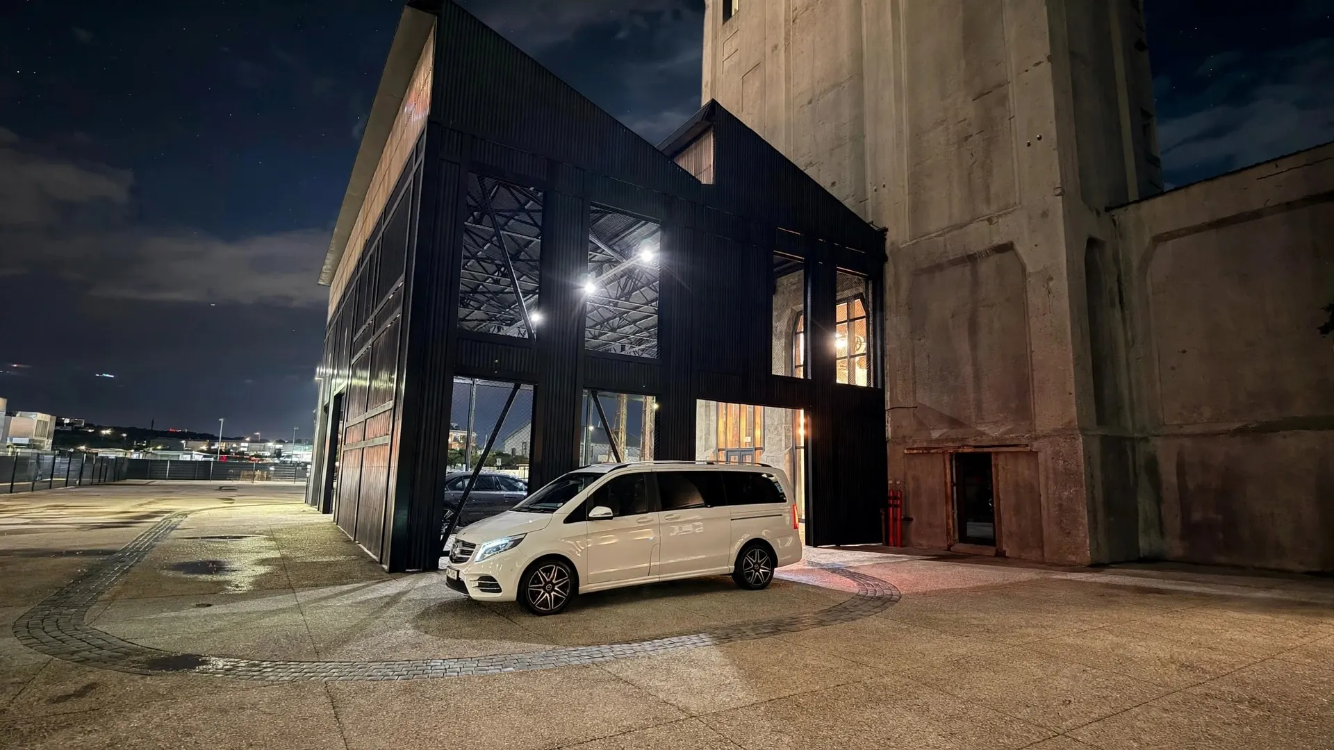 Silo District Night